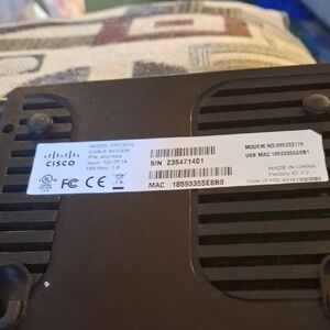 Cisco Black Cable Modem